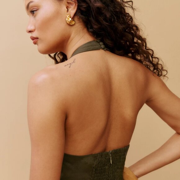 Reformation Delilah Linen Dress - Picture 5 of 5